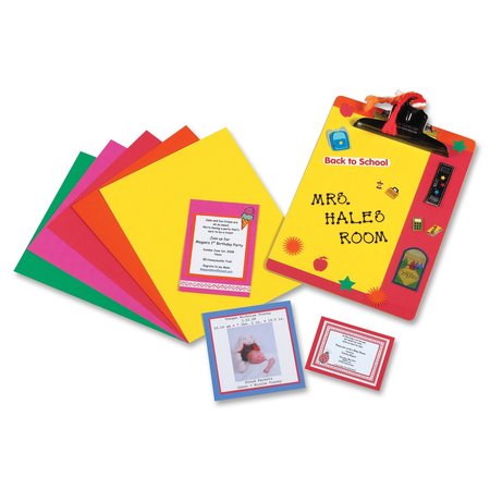 Pacon Bright Card Stock, 5 Assorted Colors, 8.5" x 11", PK100 101175
